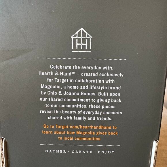 Hearth & Hand 2 Flameless Christmas Window LED Candle Wood Bases - Picture 2 of 3